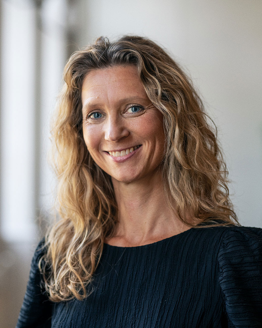 Portræt af rektor på Innovationsgymnasiet Annemerete Esmark Thers
