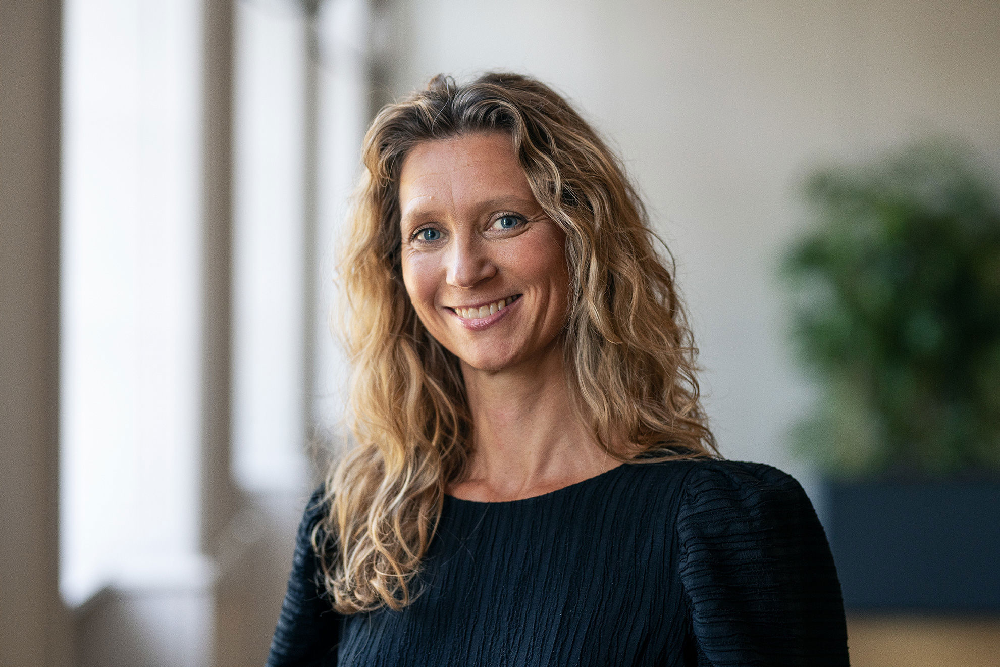 Portræt af rektor på Innovationsgymnasiet Annemerete Esmark Thers