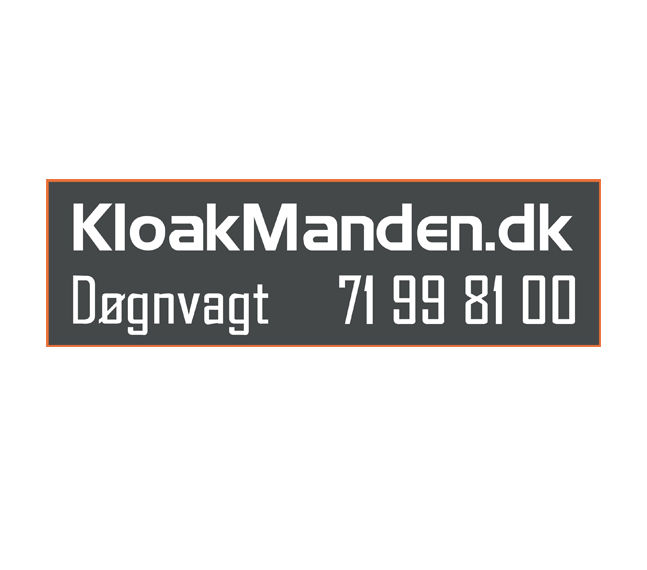 Firmaet Kloakmanden's logo