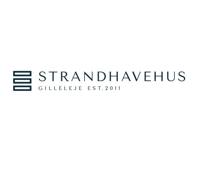 Firmaet Strandhave hus logo