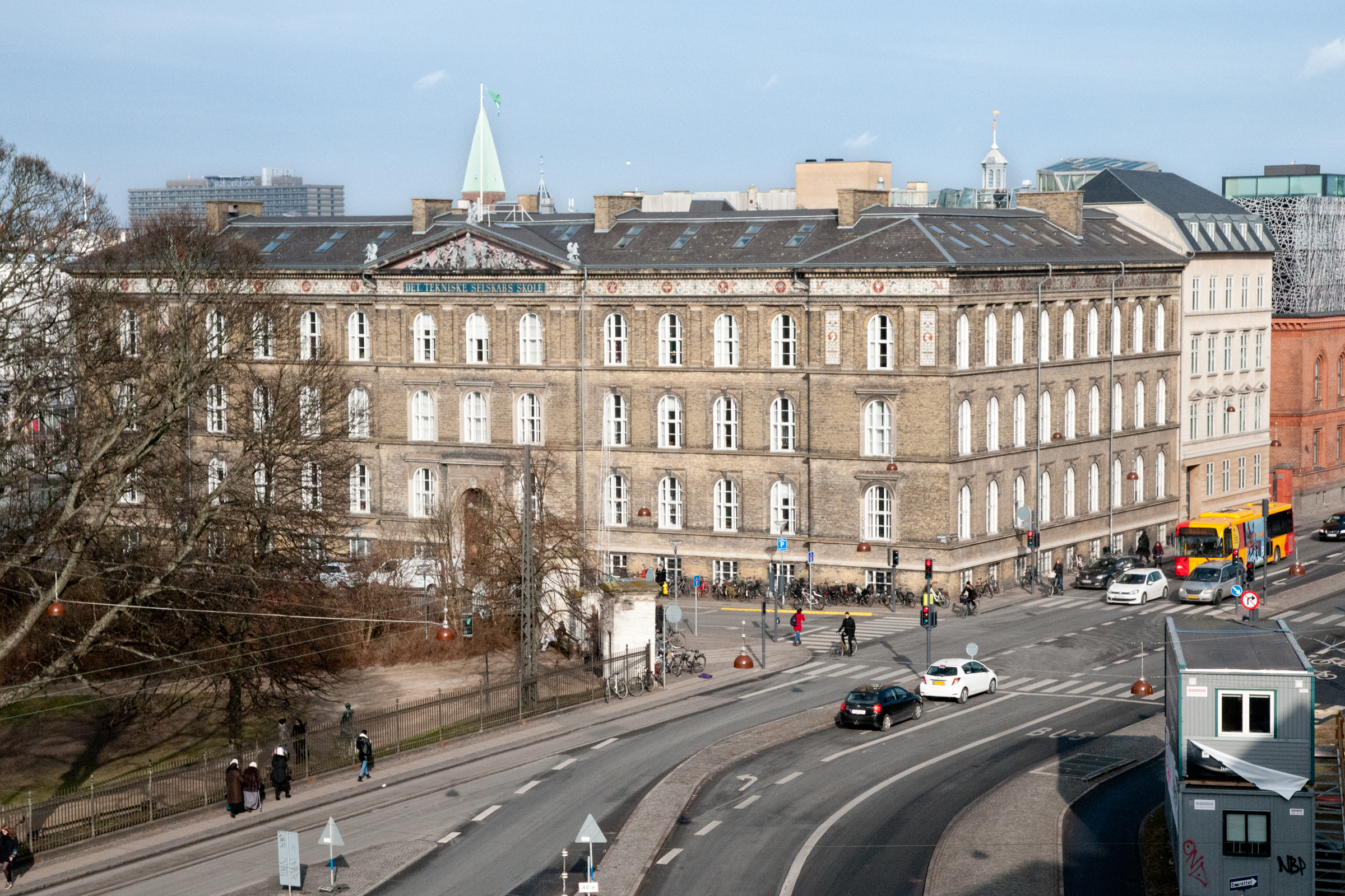 Det Internationale Gymnasium's facade