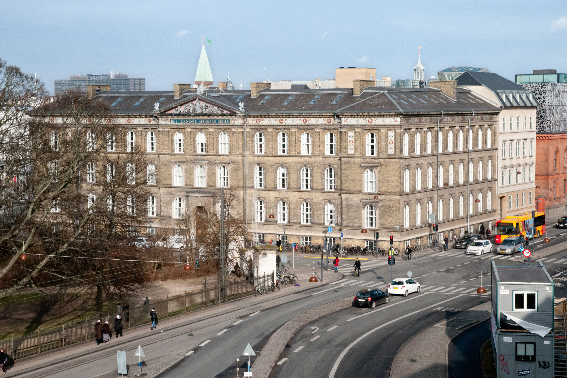 Det Internationale Gymnasium's facade