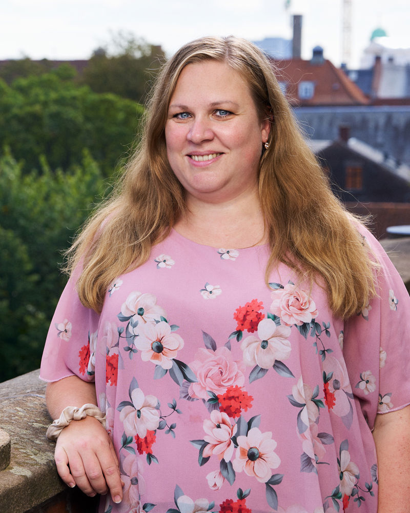 Portræt af medarbejder Pernille Sørensen