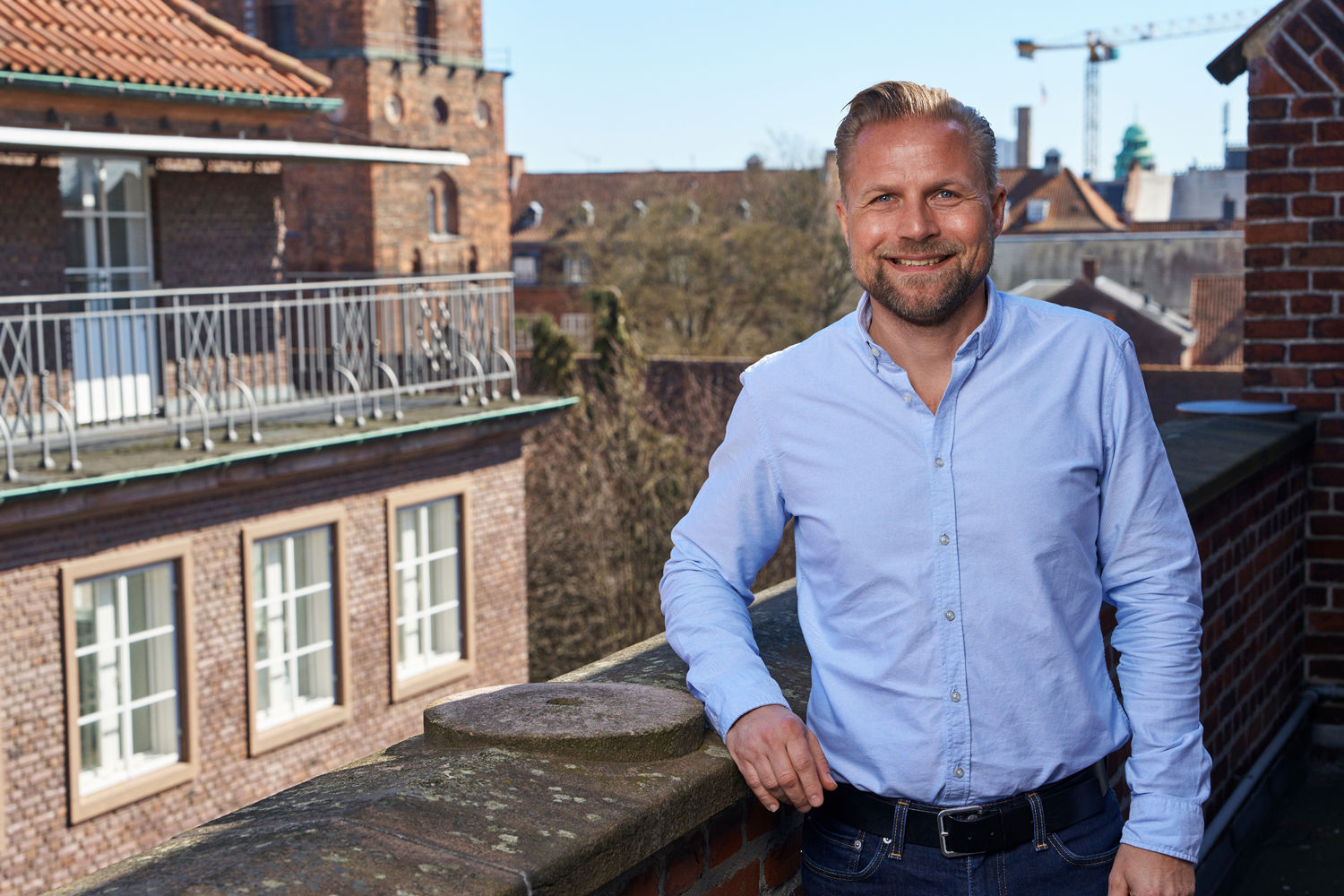 Portræt af medarbejder Pelle Haldor Gottschalck