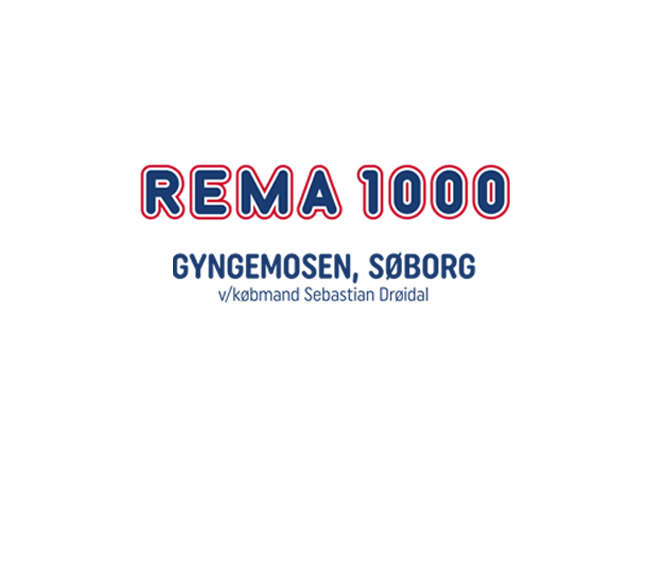Firmaet Rema 1000 Gyngemosen's logo